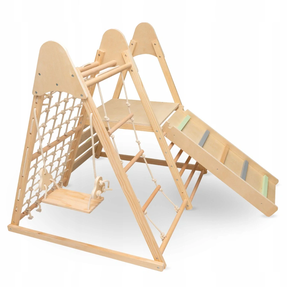 Montessori dřevěné hřiště 5v1
